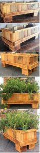 Wood Pallet Planter Box