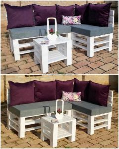 Pallet Couch and Table Idea