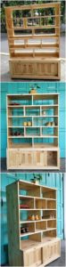 Pallet Shelving Unit with Cabinet