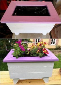 Pallet Planter Box