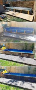 DIY Pallet Swimming Pool Deck