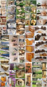 Easy to Build DIY Wood Shipping Pallet Projects