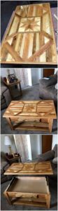 Liftup Top Pallet Table